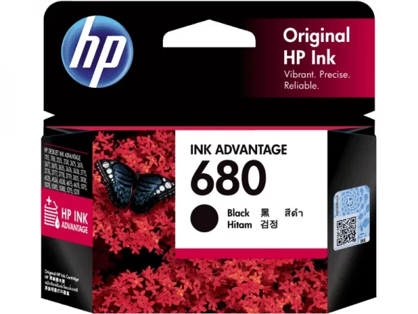 Cartridge Ink  680 Black - HP